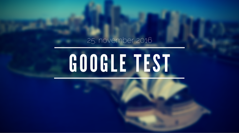 Google tester søgeresultater